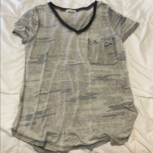 Camo tee shirt
